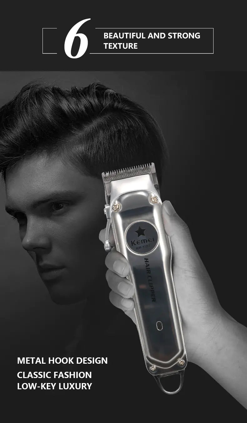 Kemei ProStyle Rechargeable Hair Clipper