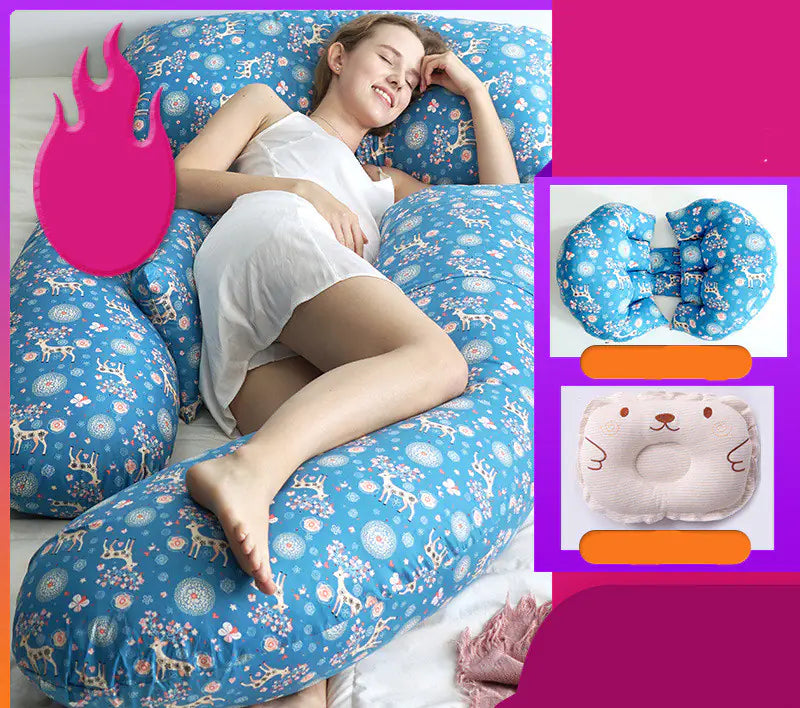 Pregnant Woman's Sleeping Waist Support Pillow