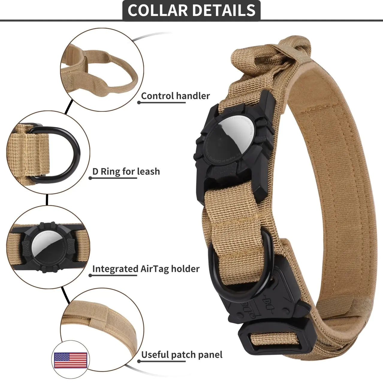 Waterproof Airtag Protective Cover for Dog Collar