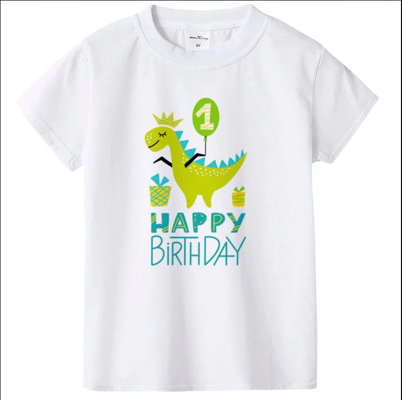 Children's Round Neck Short Sleeve T-Shirt