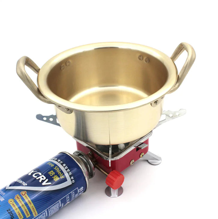 Outdoor Camping Square Stove for Butane Canisters