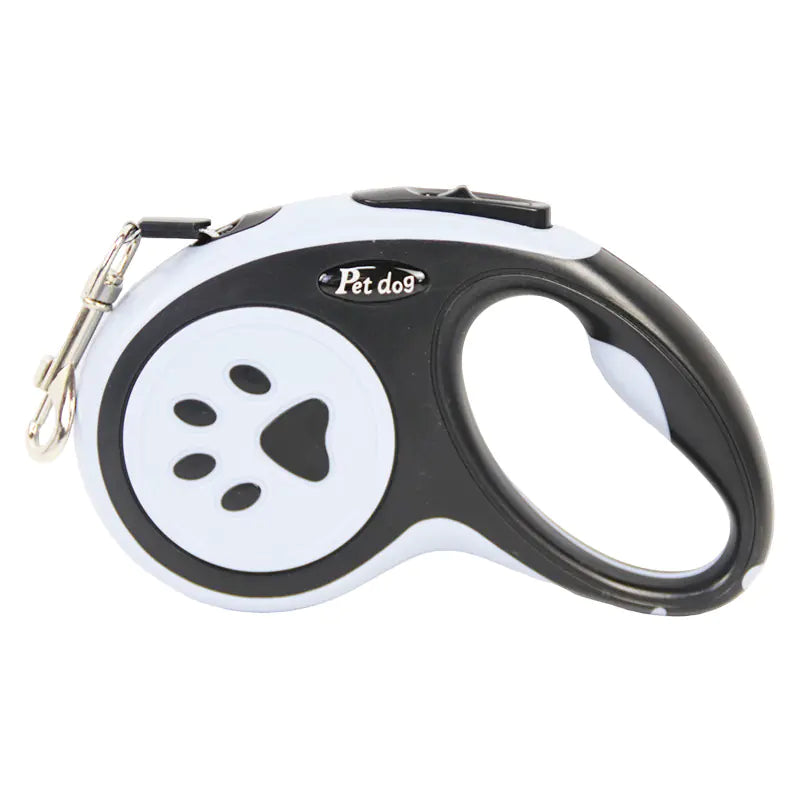 Retractable Dog Leash with One-Click Brake System