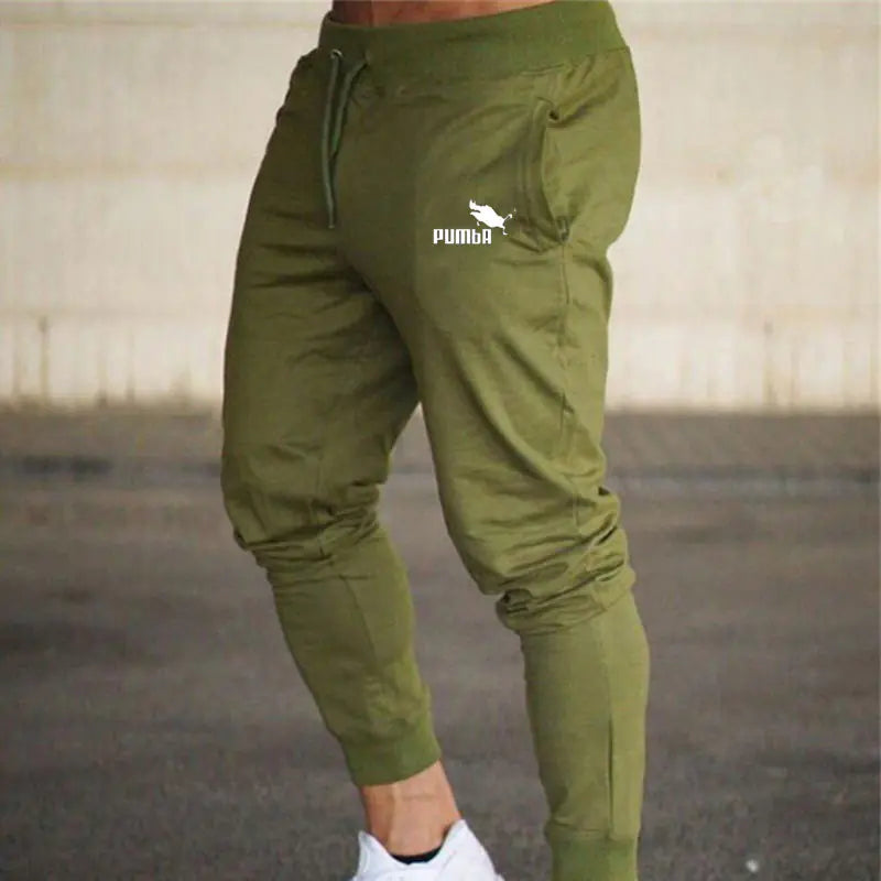 European American Printed Casual Fitness Trousers