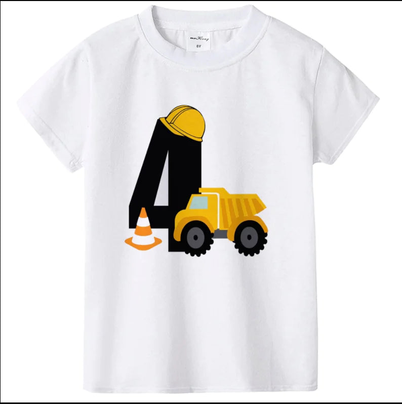 Children's Round Neck Short Sleeve T-Shirt