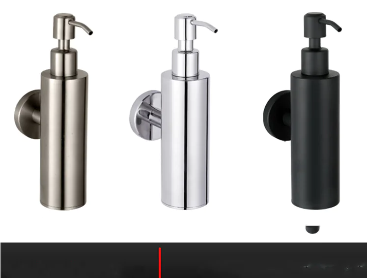 Wall-Mounted Bathroom Hardware with Lotion Bottle
