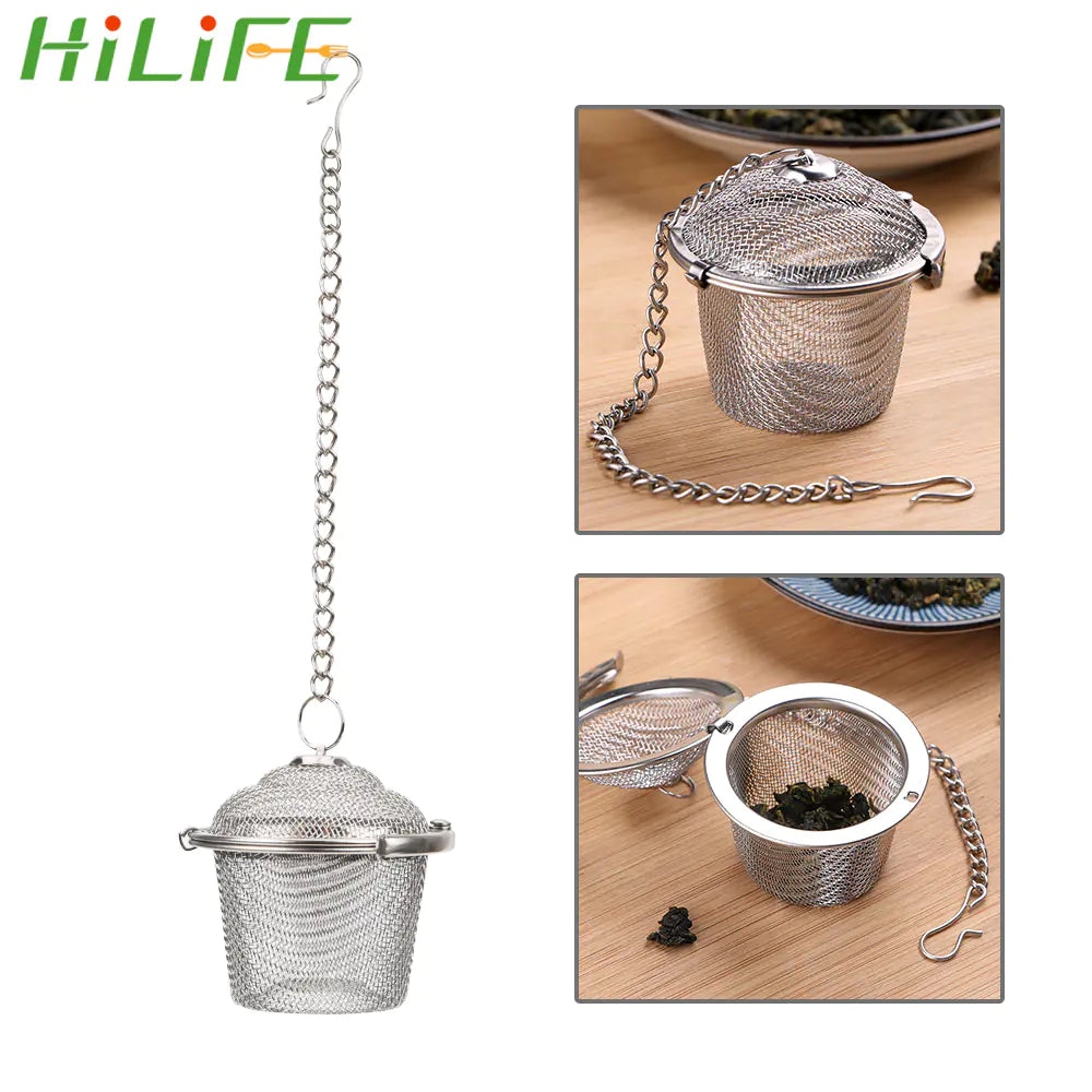 Elegant Stainless Steel Tea Infuser