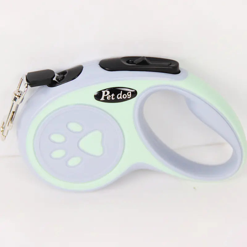Retractable Dog Leash with One-Click Brake System