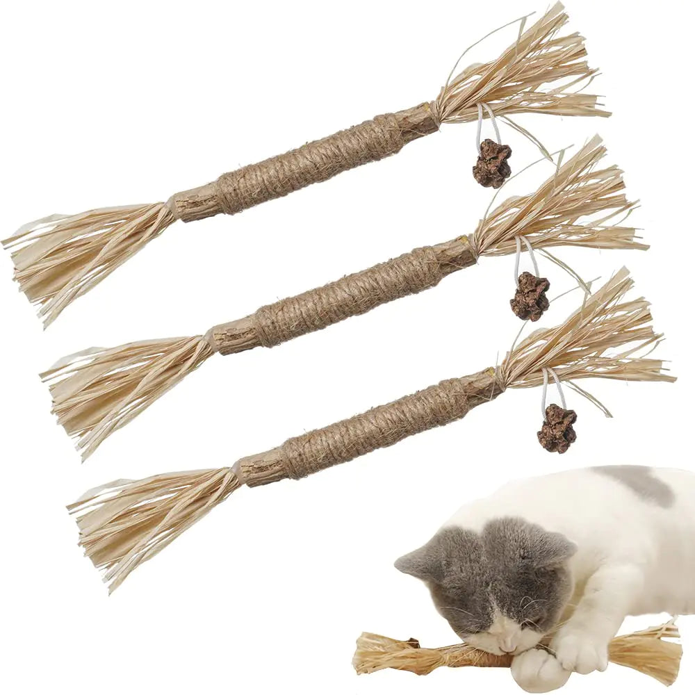 PAZS GIFT Organic Catnip Chew Sticks
