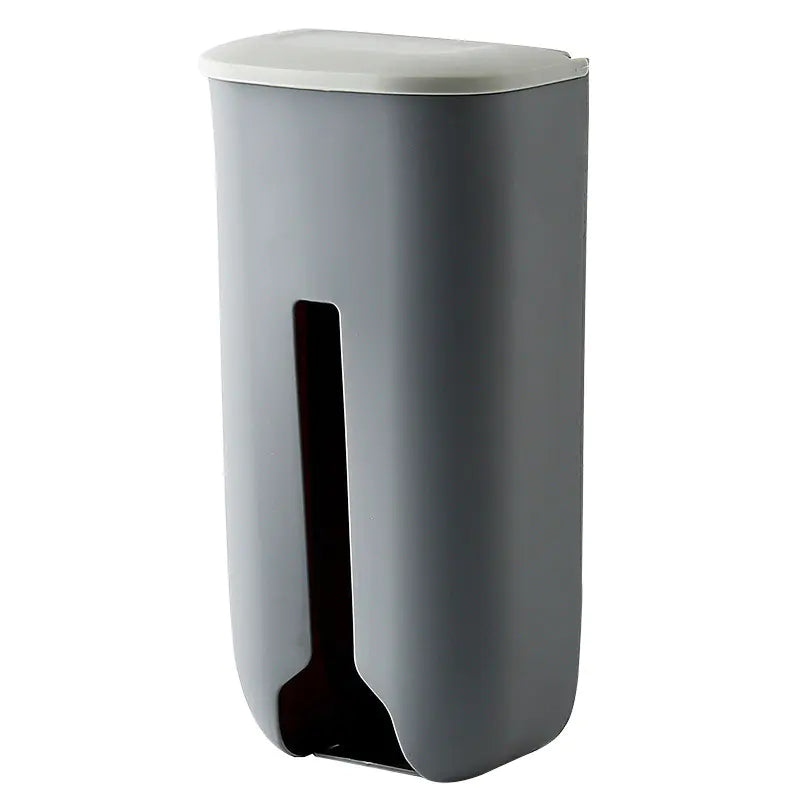 Kitchen Wall-Mounted Trash Bag Holder for Easy Storage