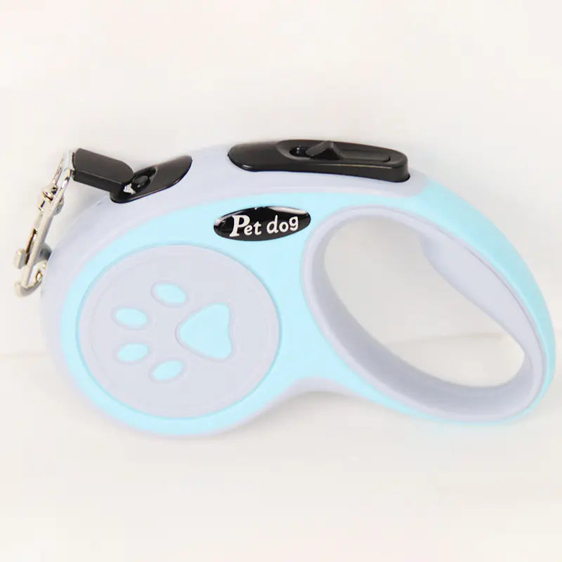 Retractable Dog Leash with One-Click Brake System