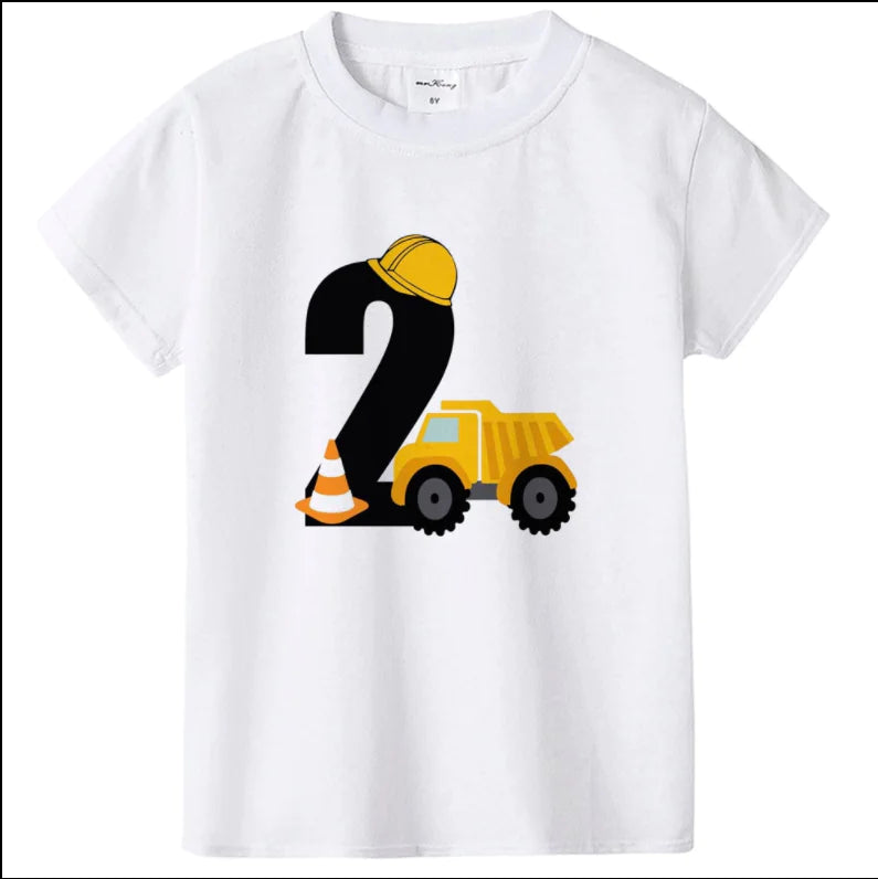 Children's Round Neck Short Sleeve T-Shirt