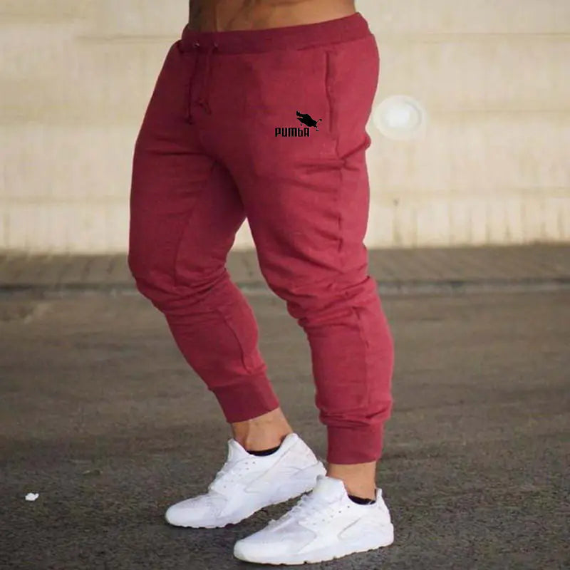 European American Printed Casual Fitness Trousers