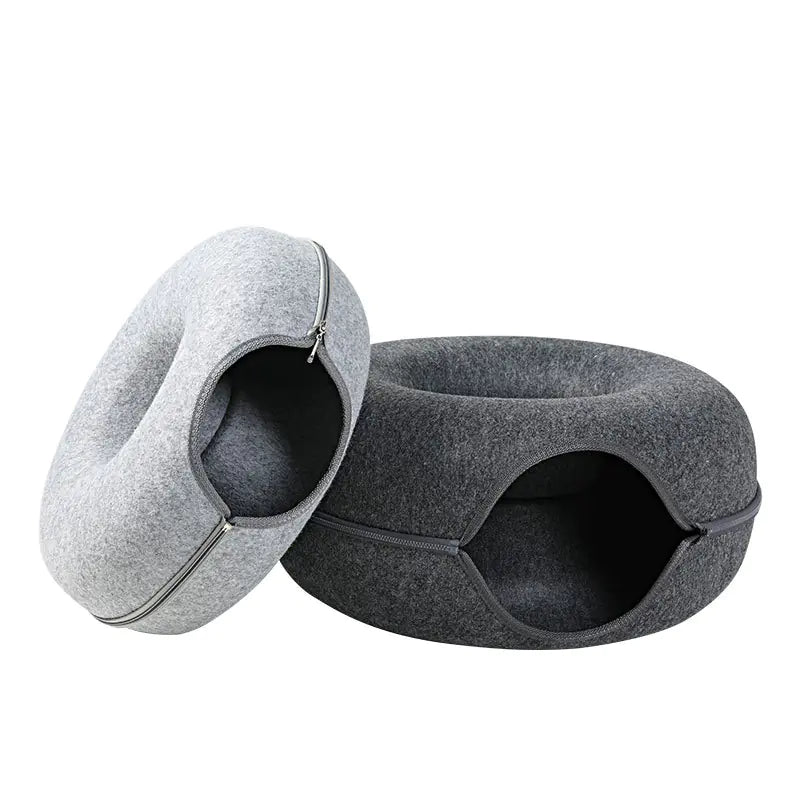 Stylish Felt Cat Resting Tunnel
