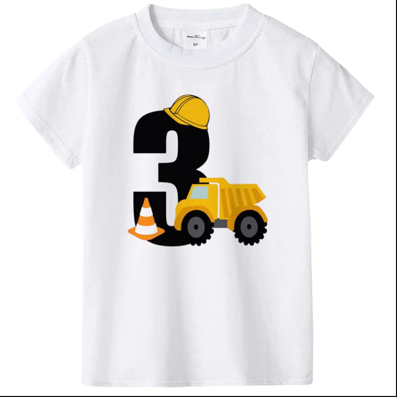 Children's Round Neck Short Sleeve T-Shirt