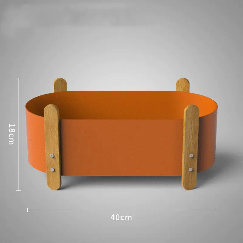 Modern Nordic Iron Plant Holder