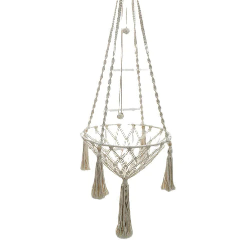 Cotton Rope Cat Swing Basket