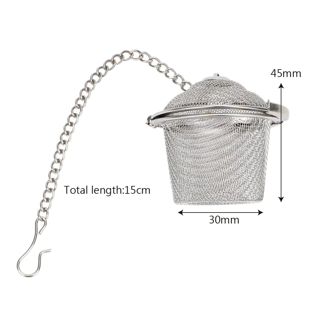 Elegant Stainless Steel Tea Infuser