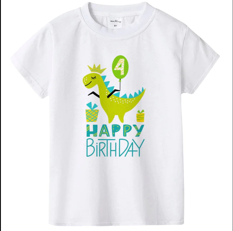 Children's Round Neck Short Sleeve T-Shirt