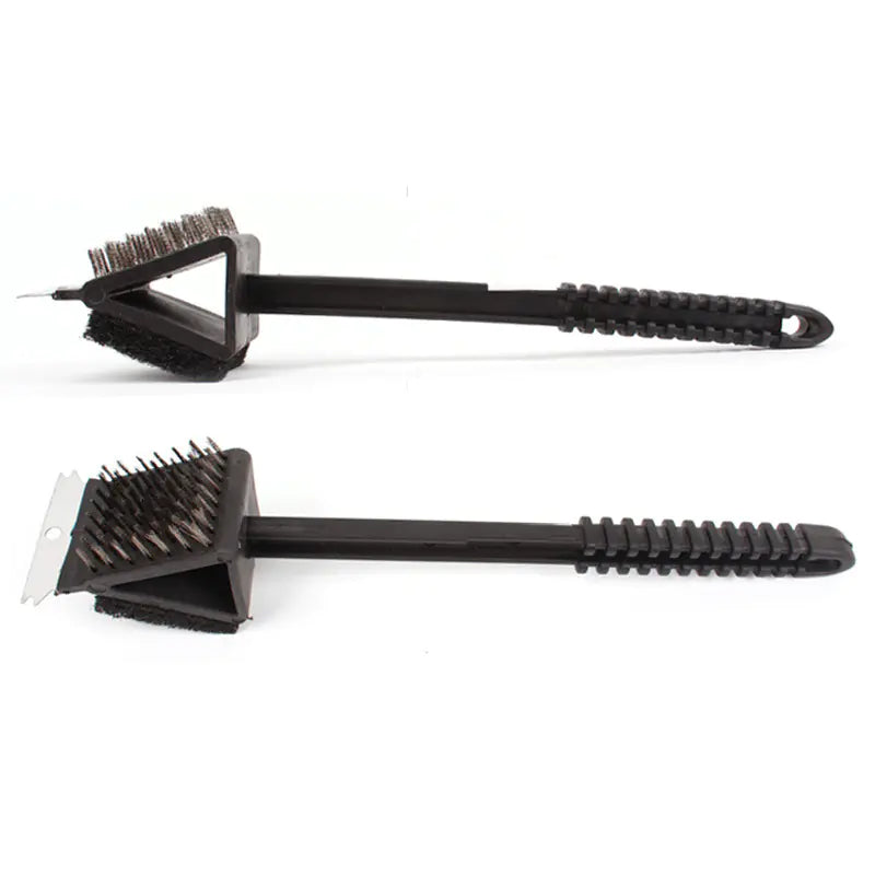 3-in-1 BBQ Cleaning Brush for Outdoor Grilling
