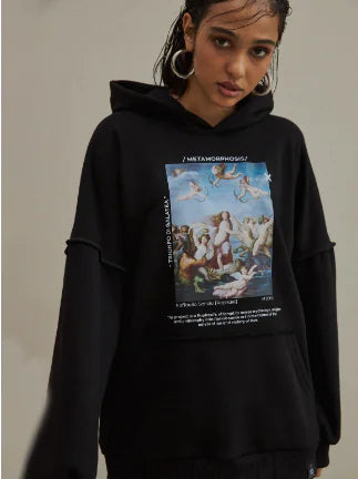 Modern Leisure Drawstring Sweater