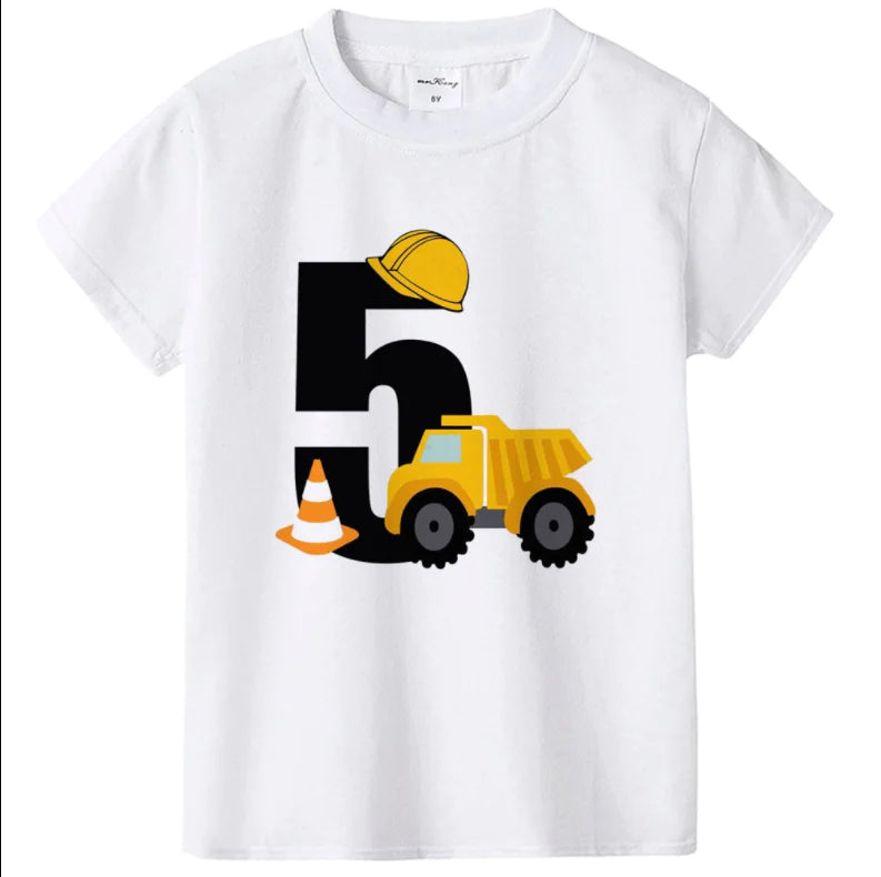 Children's Round Neck Short Sleeve T-Shirt