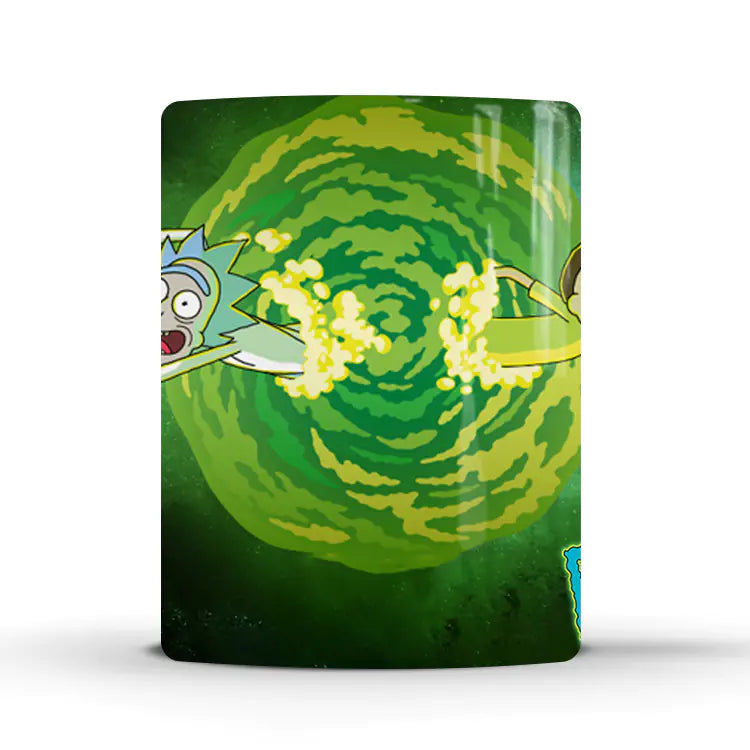 Rick and Morty Color Changing Ceramic Mug (Magic Gift)