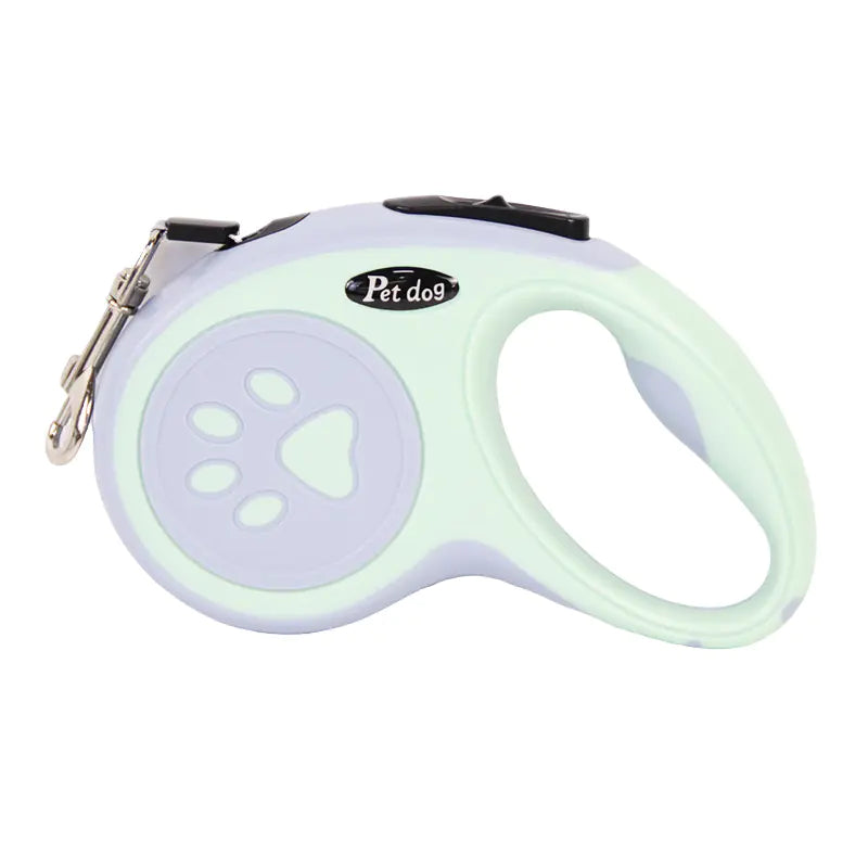 Retractable Dog Leash with One-Click Brake System