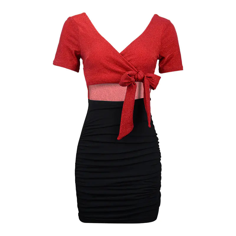 New Sexy Nightclub Dress - Slim Fit Mini Dress