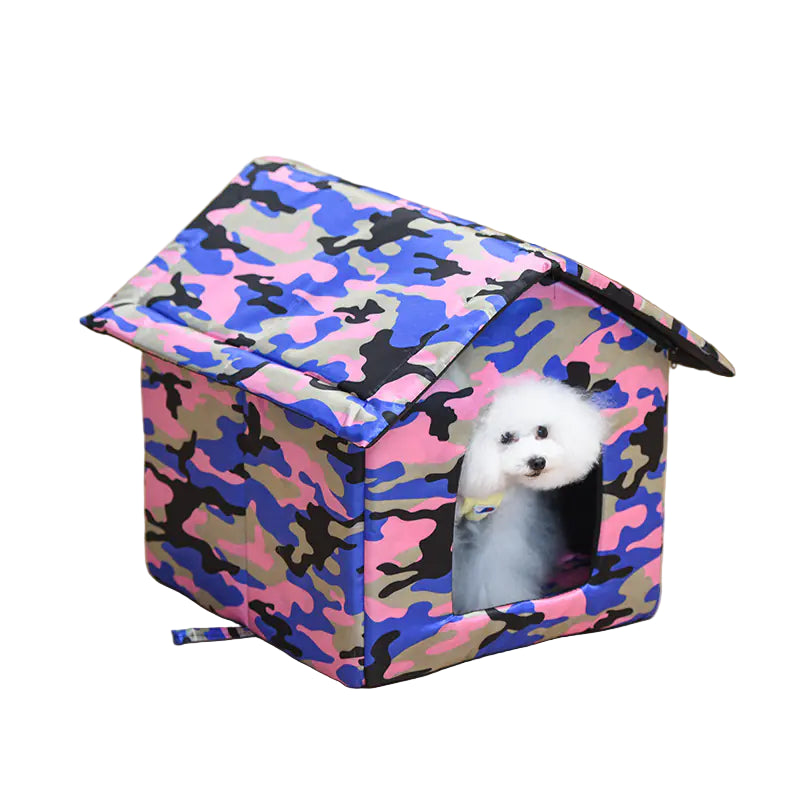 Waterproof Oxford Cloth Outdoor Cat and Dog Kennel