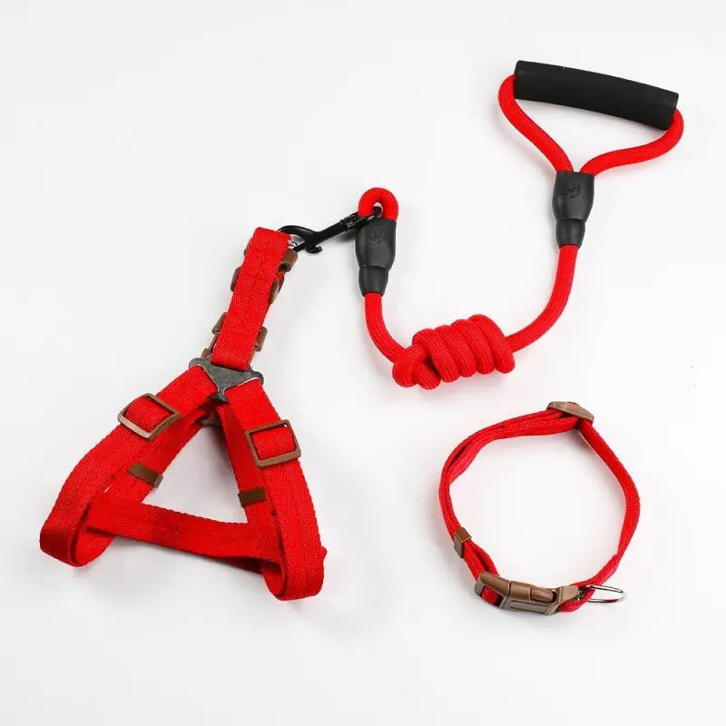 Integrated Dog Vest with Hand Holding Rope for Puppies
