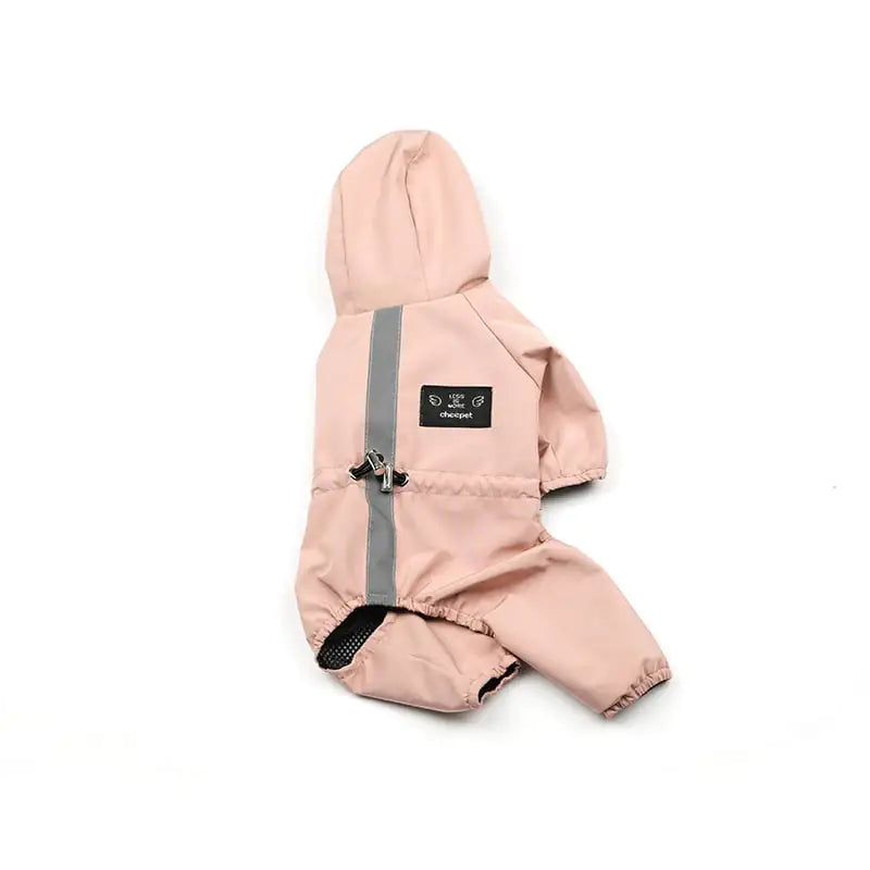 All-Inclusive Waterproof Hooded Raincoat for Dogs