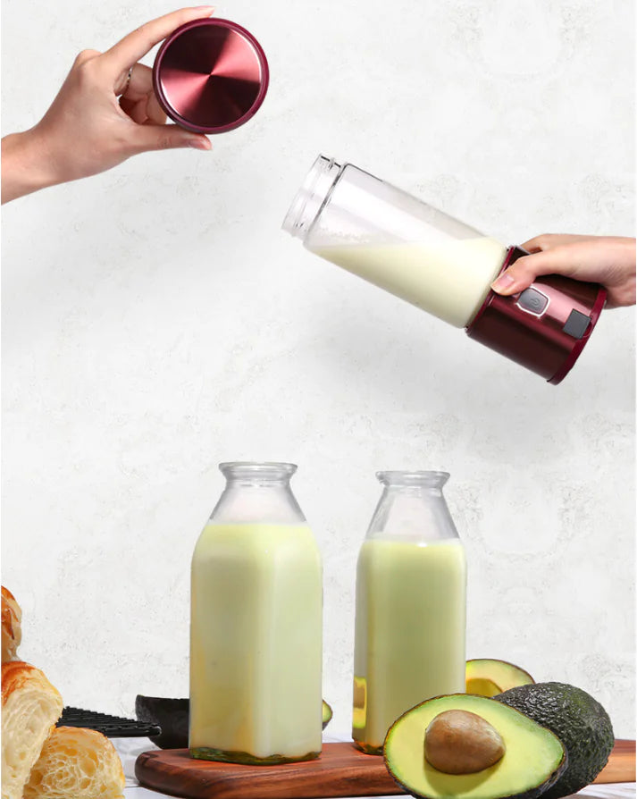 Mini Portable Electric Juice Blender Cup for Outdoors