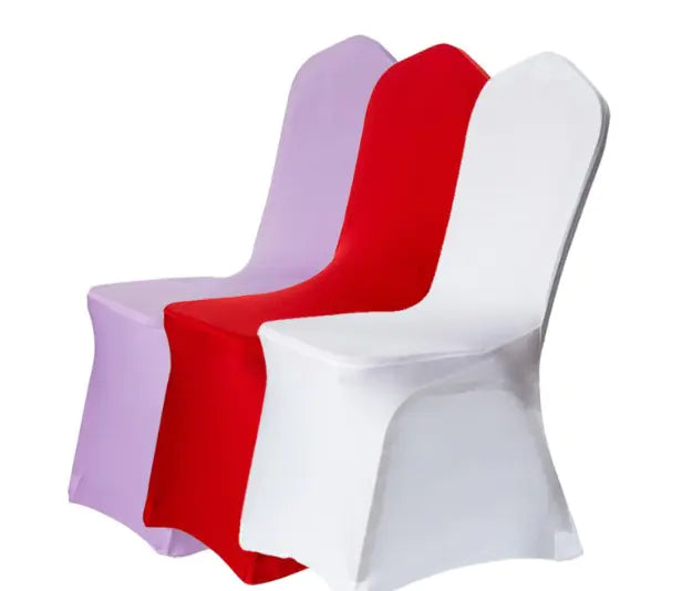 White Hotel Chair Cover for Banquets and Events