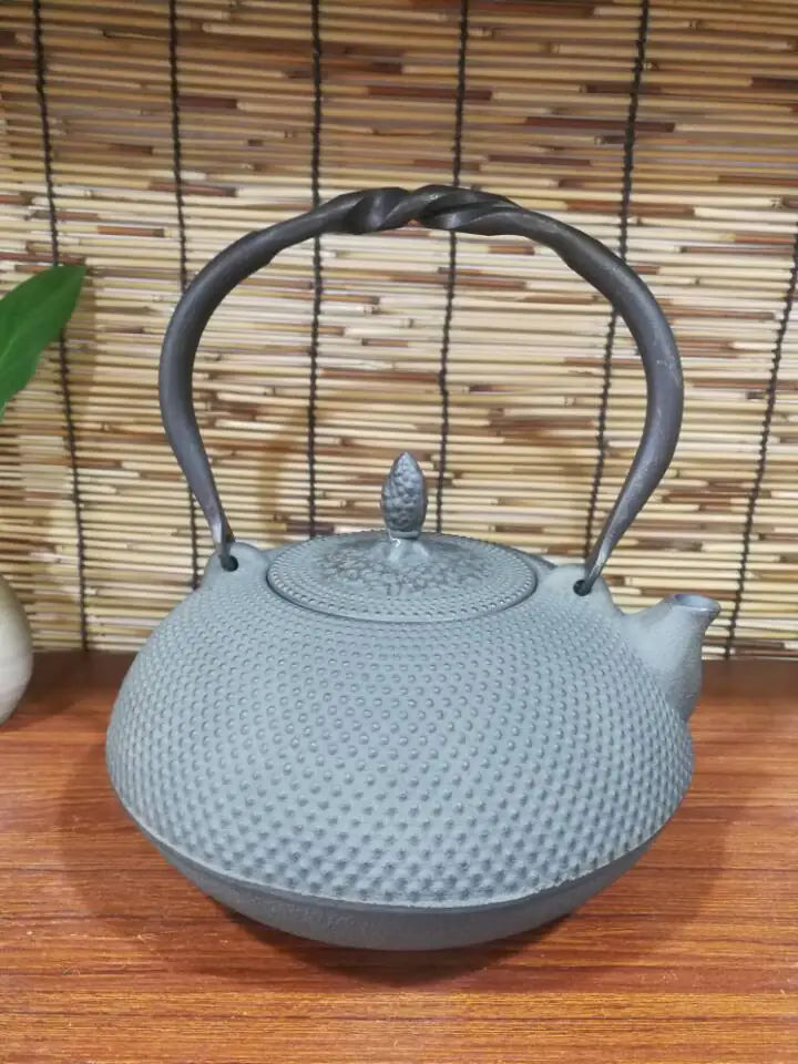 Vintage Cast Iron Teapot - Japanese Craft