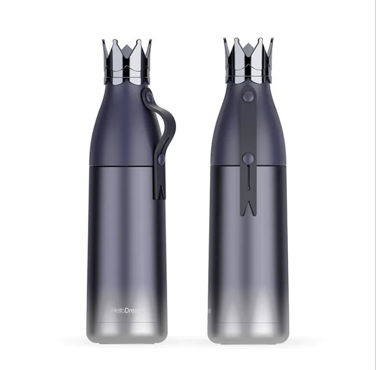 Crown Insulated Cup, 304 Stainless Steel Gradient Mug