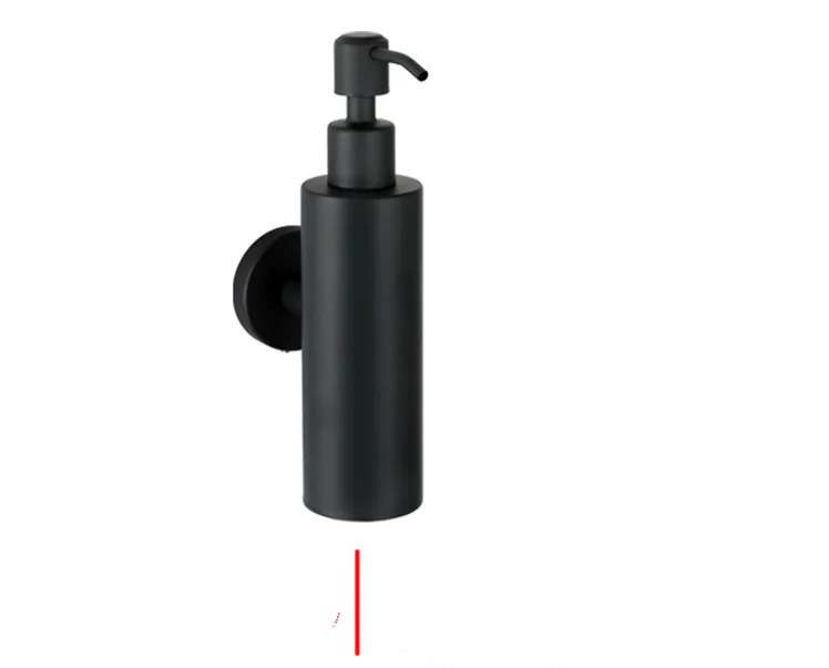 Wall-Mounted Bathroom Hardware with Lotion Bottle