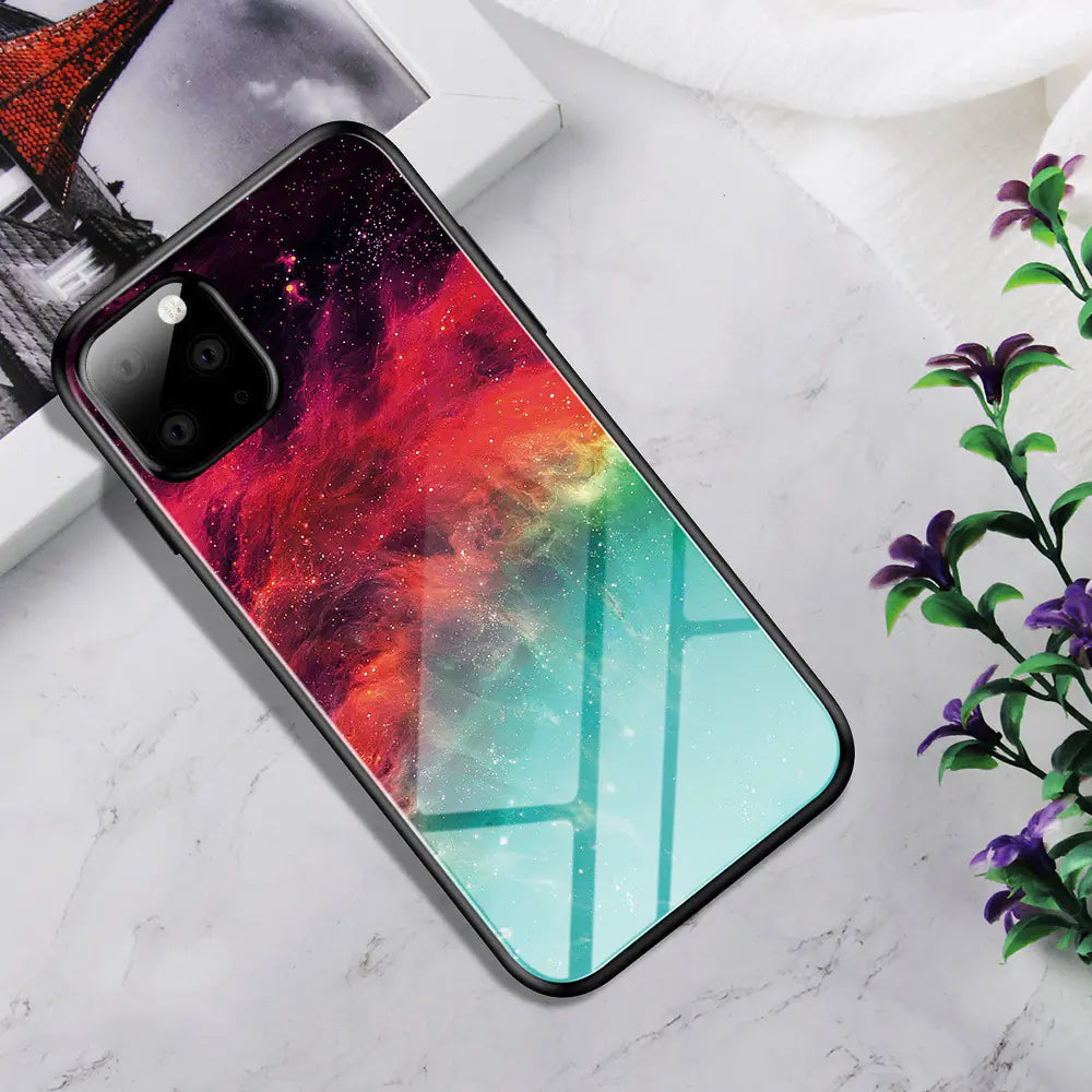 Chic Gradient Glass iPhone Case