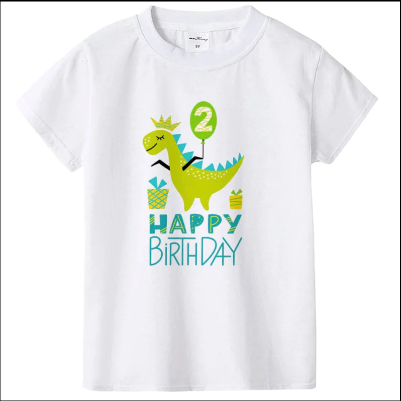 Children's Round Neck Short Sleeve T-Shirt