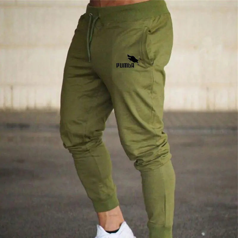 European American Printed Casual Fitness Trousers