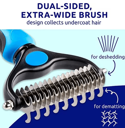 Dual-Sided Professional Pet Brush