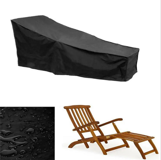 Oxford Cloth Outdoor Lounge Chair Cover, Dust & Rain Proof
