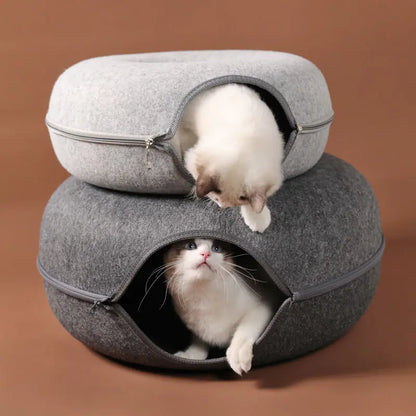 Stylish Felt Cat Resting Tunnel