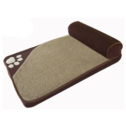 Chic Dog Bed with Comfort Pillow