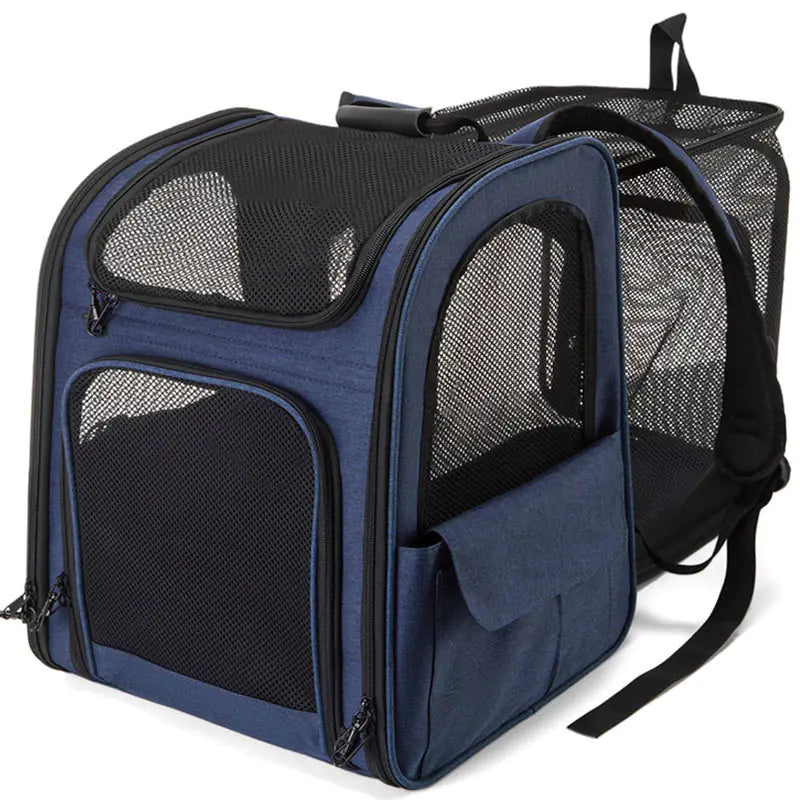 Travel-Ready Pet Backpack Carrier