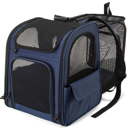 Travel-Ready Pet Backpack Carrier