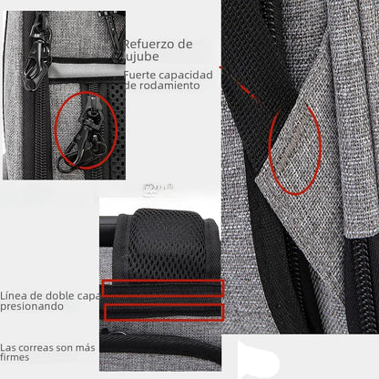 Travel-Ready Pet Backpack Carrier