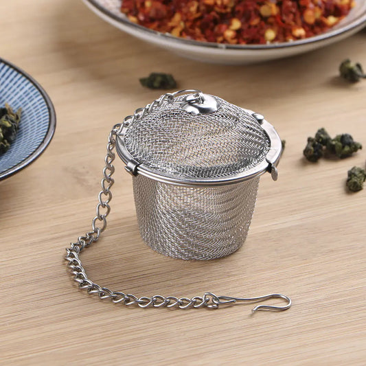 Elegant Stainless Steel Tea Infuser