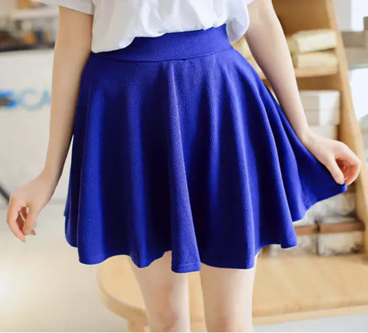 Pleated Midi Skirt, Short Skirt, and Half Skirt