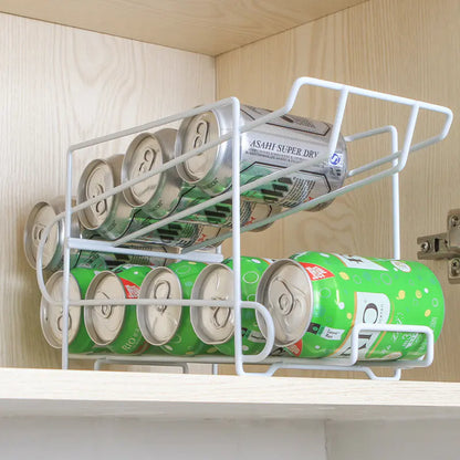 Dual-Layer Kitchen Storage Stand