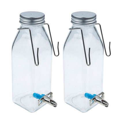 LeakGuard Small Pet Glass Waterer